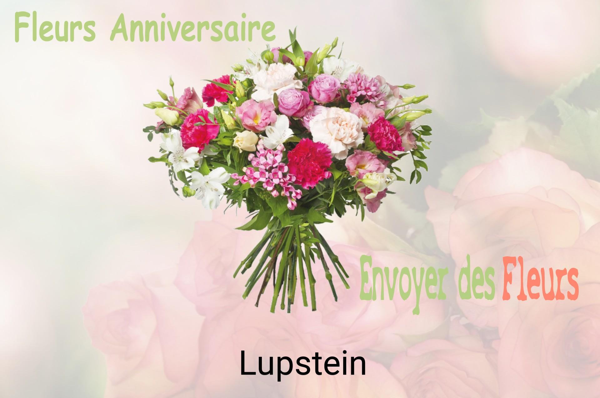 Bouquet de fleurs d’anniversaire livré à Lupstein